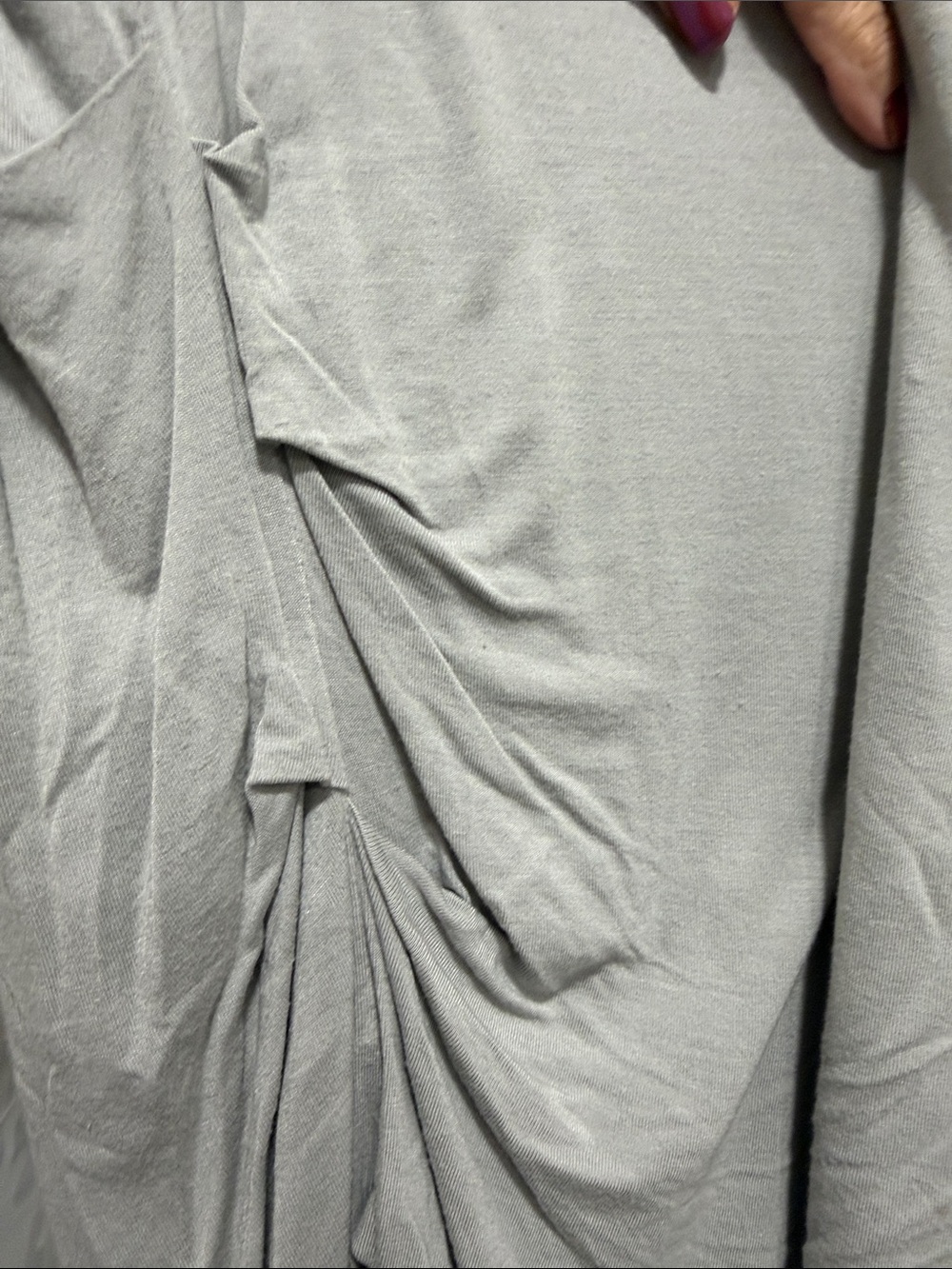 CAbi Light Gray Ruched Tank Dress - Picture 3 of 4